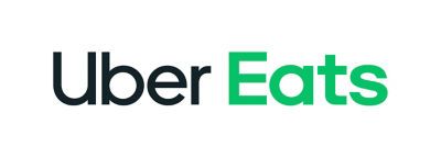 Uber Eats logo.