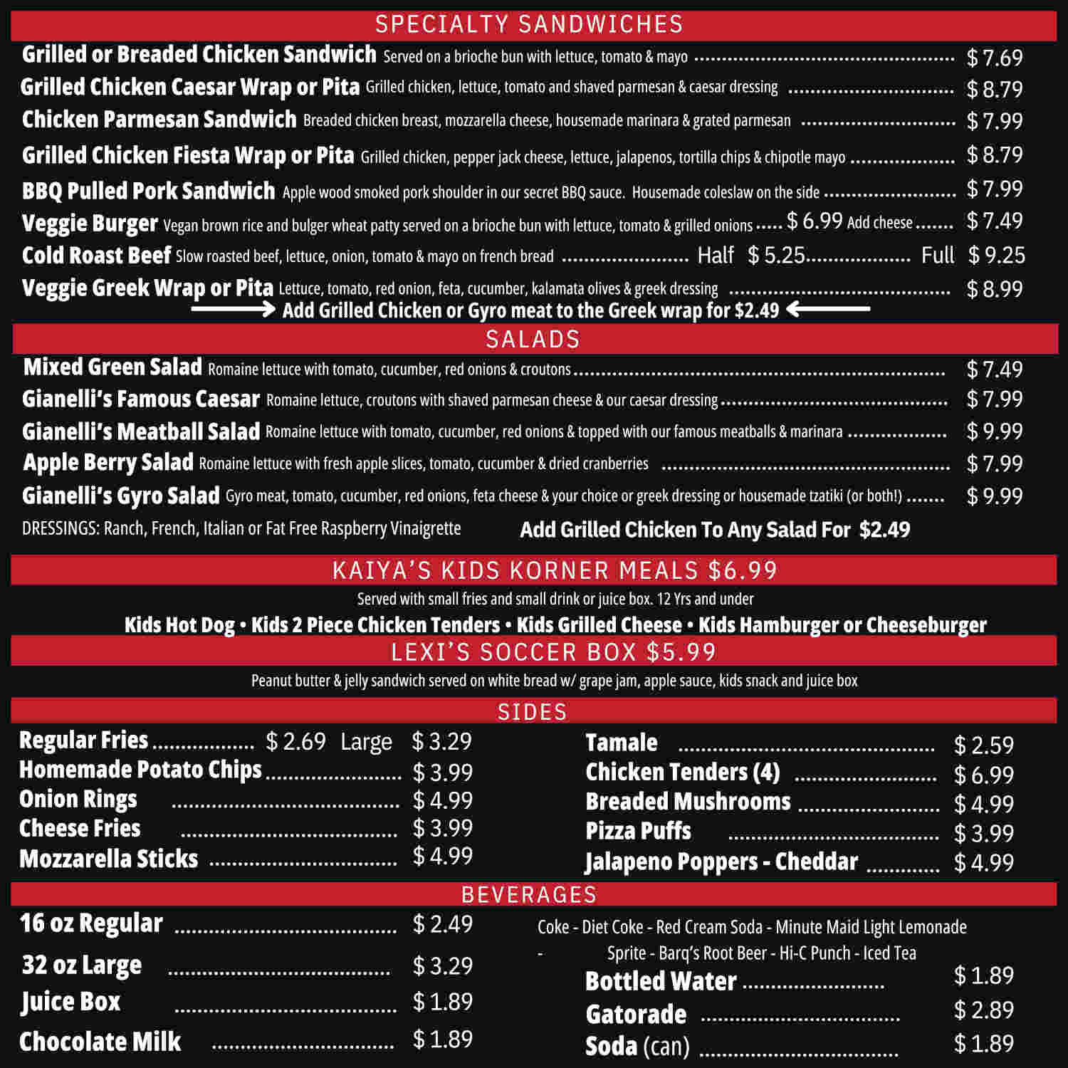 menu page 2
